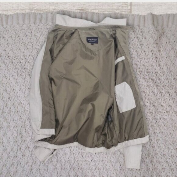 Vintage 1980s Profilo Classics Suede like Jacket with interior utility pockets - Picture 5 of 15